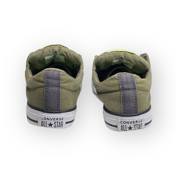 Converse ™️ ✪ Chuck Taylor All Star Street Low Slip On Sneakers ✪ Army Green ✪ - Picture 4 of 16